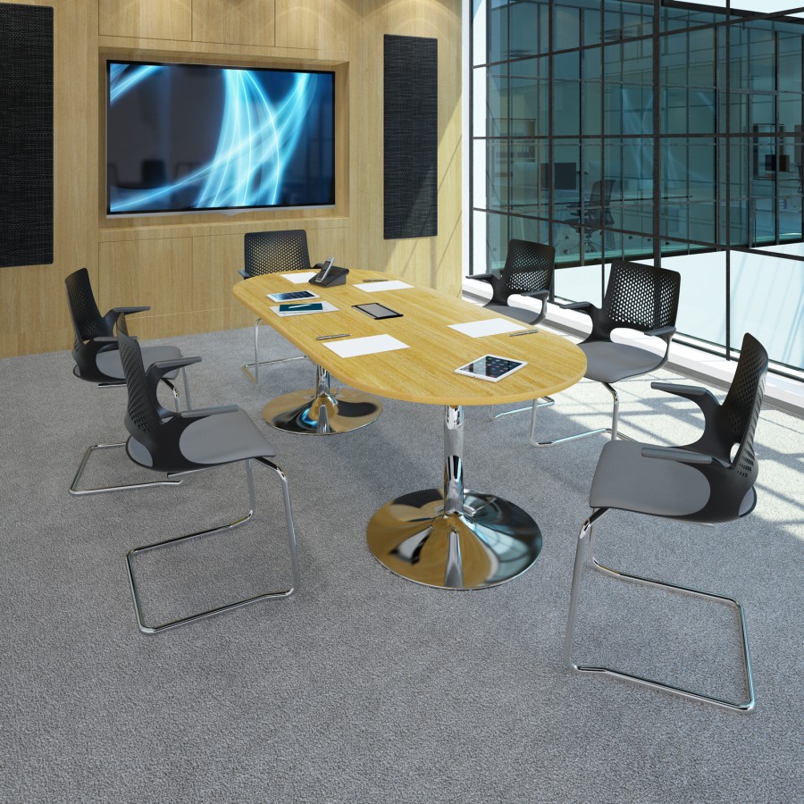 Trumpet Circular Round Boardroom Table